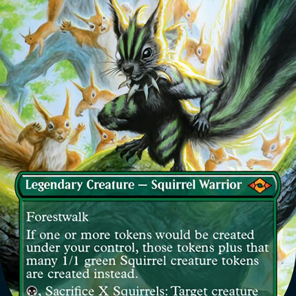 Chatterfang, Squirrel General (Borderless Alternate Art) [Modern Horizons 2]