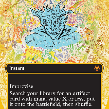 Whir of Invention (Borderless) (First-Place Foil) [Aetherdrift Special Guests]