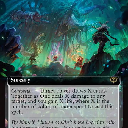Together as One (Extended Art) [Secrets of Strixhaven]