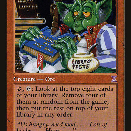 Orcish Librarian [Time Spiral Timeshifted]