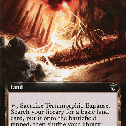 Terramorphic Expanse (Extended Art) [Commander Legends]