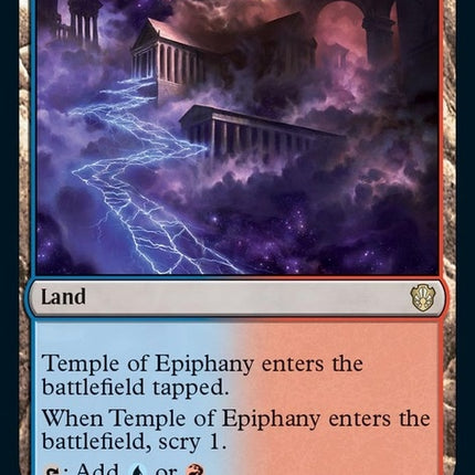 Temple of Epiphany [Commander 2021]