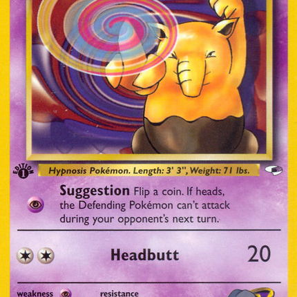Sabrina's Drowzee (92/132) [Gym Heroes 1st Edition]