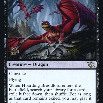 Hoarding Broodlord [March of the Machine Prerelease Promos]