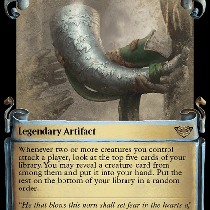Horn of the Mark [The Lord of the Rings: Tales of Middle-Earth Showcase Scrolls]