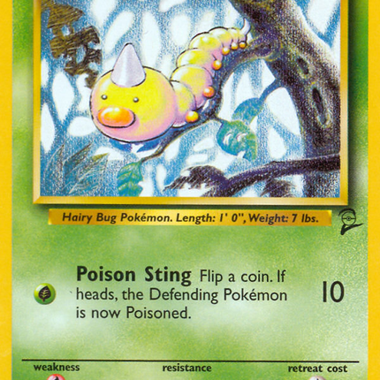 Weedle (100/130) [Base Set 2]