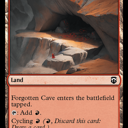 Forgotten Cave (Ripple Foil) [Modern Horizons 3 Commander]