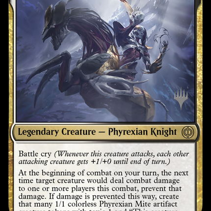 Ria Ivor, Bane of Bladehold (Promo Pack) [Phyrexia: All Will Be One Promos]