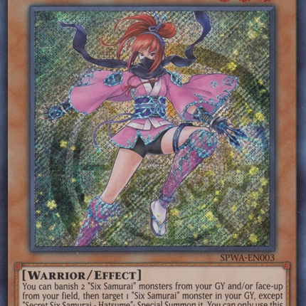 Secret Six Samurai - Hatsume [SPWA-EN003] Secret Rare