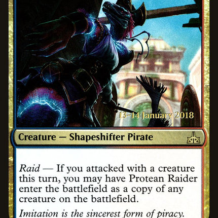 Protean Raider [Rivals of Ixalan Prerelease Promos]