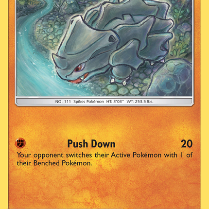 Rhyhorn (92/214) [Sun & Moon: Unbroken Bonds]