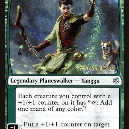 Jiang Yanggu, Wildcrafter [War of the Spark Prerelease Promos]