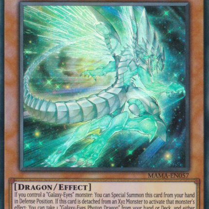 Galaxy-Eyes Afterglow Dragon [MAMA-EN057] Ultra Rare