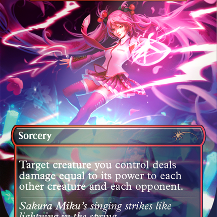 Miku's Spark - Chandra's Ignition (Rainbow Foil) [Secret Lair Drop Series]