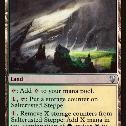 Saltcrusted Steppe [Commander 2017]