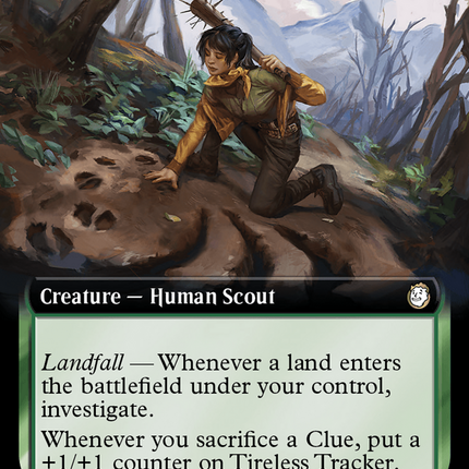 Tireless Tracker (Extended Art) (Surge Foil) [Fallout]