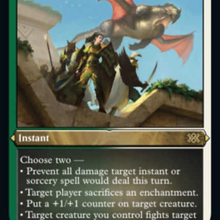 Dromoka's Command (Foil Etched) [Double Masters 2022]