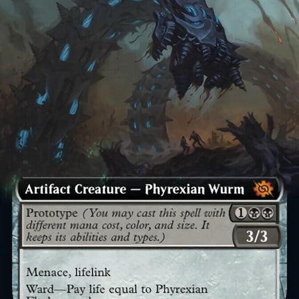 Phyrexian Fleshgorger (Extended Art) [The Brothers' War]