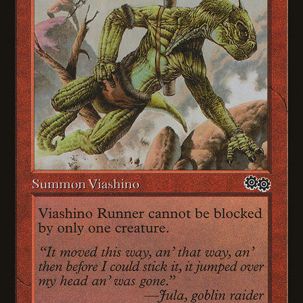 Viashino Runner [Urza's Saga]