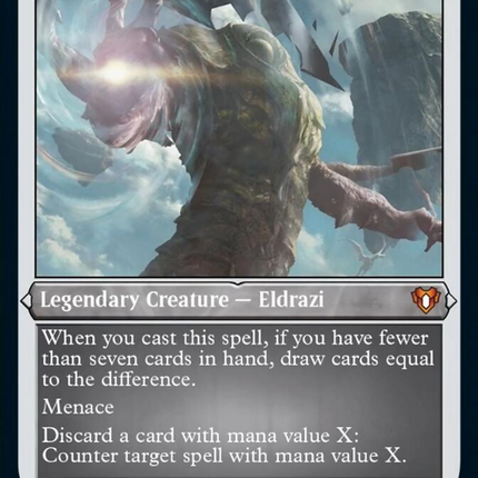 Kozilek, the Great Distortion (Foil Etched) [Commander Masters]