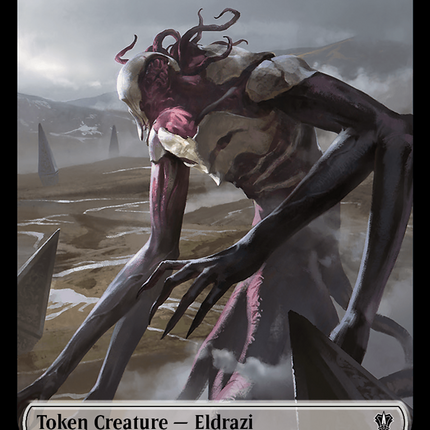 Eldrazi // Tiny Double-Sided Token [Murders at Karlov Manor Commander Tokens]