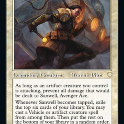 Sanwell, Avenger Ace (Retro) [The Brothers' War Commander]