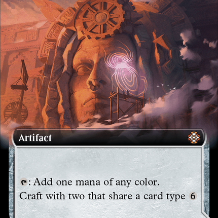 Eye of Ojer Taq // Apex Observatory (Extended Art) [The Lost Caverns of Ixalan Commander]