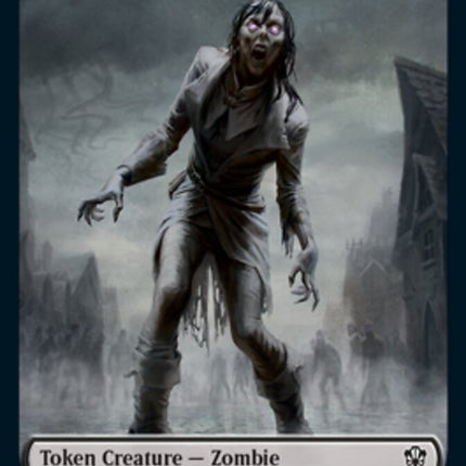 Zombie // Spirit Double-Sided Token [Commander 2021 Tokens]