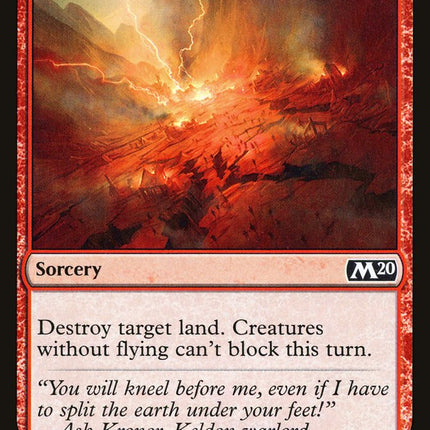 Tectonic Rift [Core Set 2020]