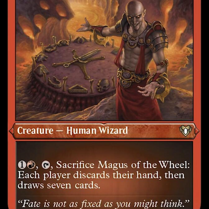 Magus of the Wheel (Foil Etched) [Commander Masters]