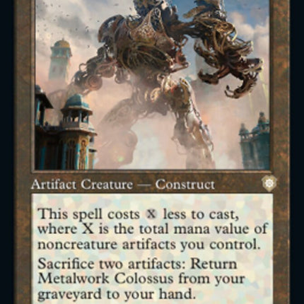Metalwork Colossus (Retro) [The Brothers' War Commander]