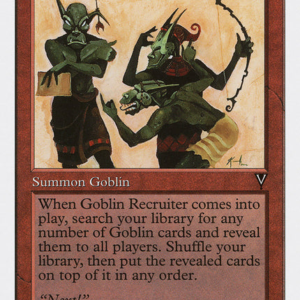 Goblin Recruiter [Anthologies]