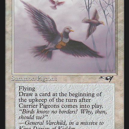 Carrier Pigeons (Flying Art) [Alliances]