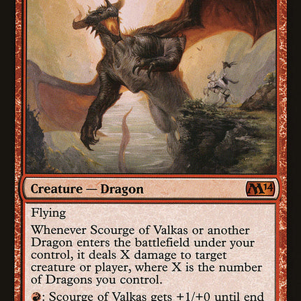 Scourge of Valkas [Magic 2014]