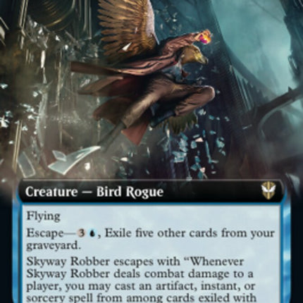 Skyway Robber (Extended Art) [Streets of New Capenna Commander]