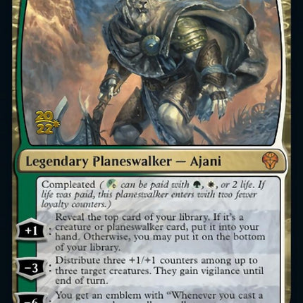 Ajani, Sleeper Agent [Dominaria United Prerelease Promos]