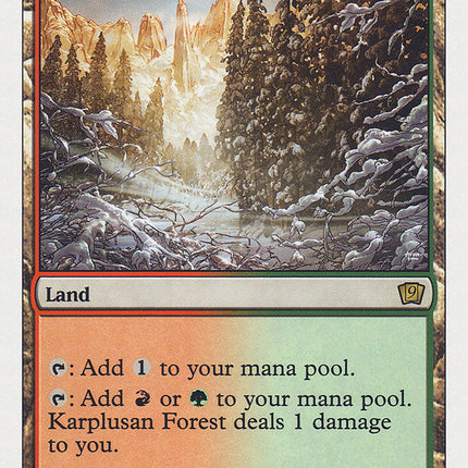 Karplusan Forest [Ninth Edition]