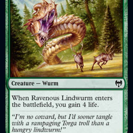 Ravenous Lindwurm [Kaldheim]