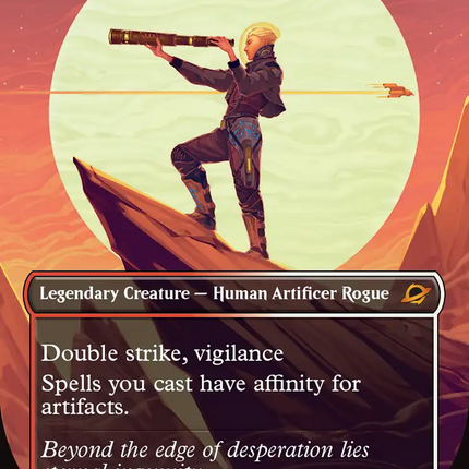 Sami, Wildcat Captain (Borderless) [Edge of Eternities]