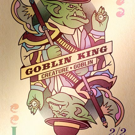 Goblin King (1705) (Rainbow Foil) [Secret Lair Drop Series]