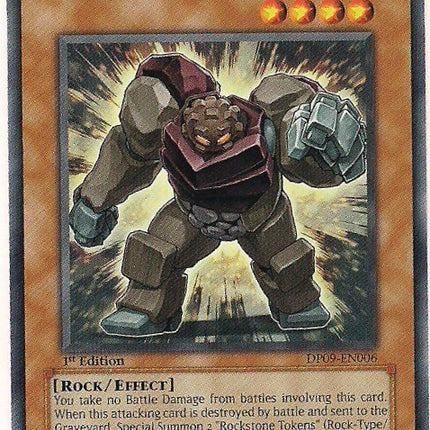 Rockstone Warrior [DP09-EN006] Rare