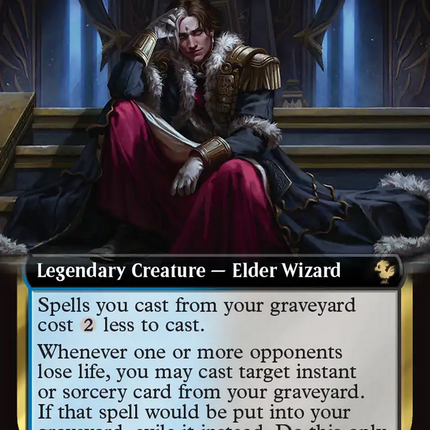 Emet-Selch of the Third Seat (Extended Art) [FINAL FANTASY Commander]