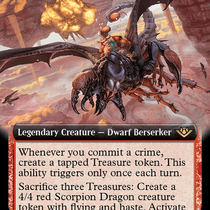 Magda, the Hoardmaster (Buy-A-Box) [Outlaws of Thunder Junction Promos]