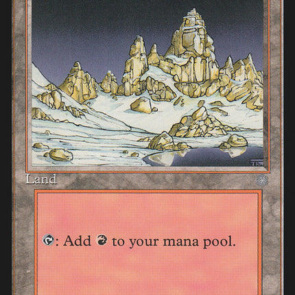 Mountain (No Trees / Signature on Right) [Ice Age]