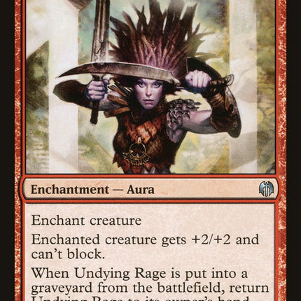 Undying Rage [Duel Decks: Heroes vs. Monsters]