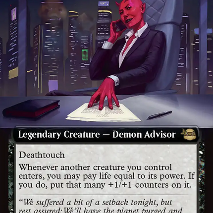 Madame Null, Power Broker (Extended Art) [Teenage Mutant Ninja Turtles]