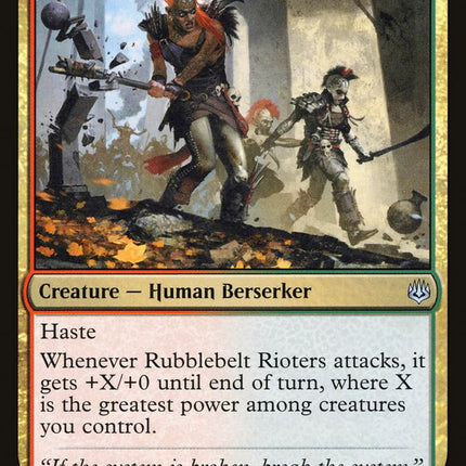 Rubblebelt Rioters [War of the Spark]