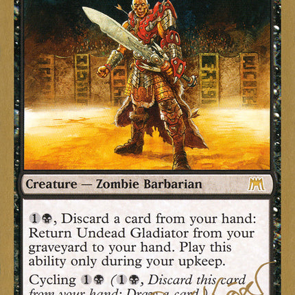 Undead Gladiator (Peer Kroger) [World Championship Decks 2003]