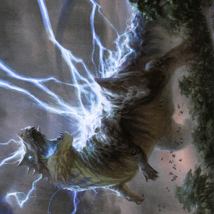 Thrasta, Tempest's Roar Art Card (41) [Modern Horizons 2 Art Series]