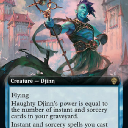 Haughty Djinn (Extended Art) [Dominaria United]